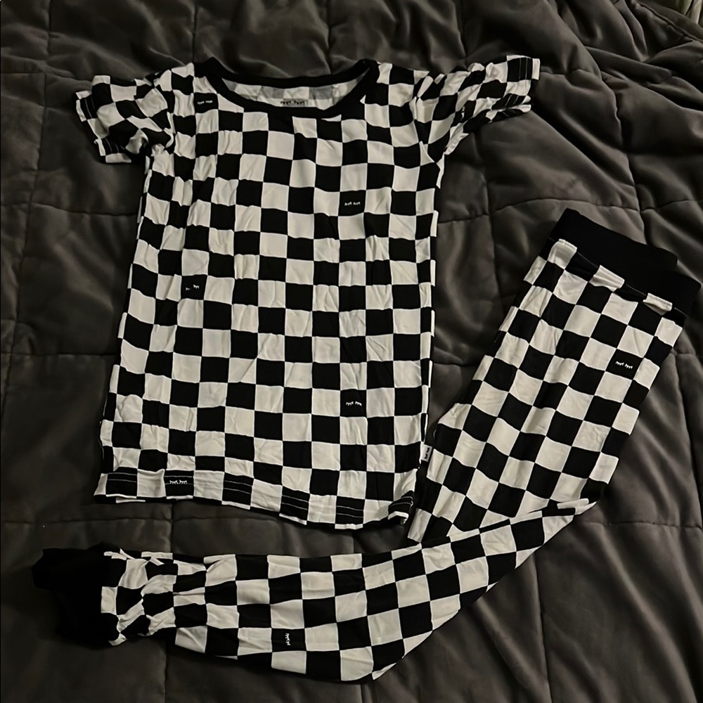 Little Sleepies Cool Checks Pajama Set